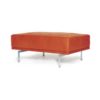 Look orange footstool, Norell Furniture Sweden