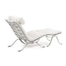Ari chair white leather Arne Norell